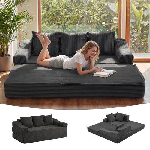 Folding convertible sofa - 78.7",