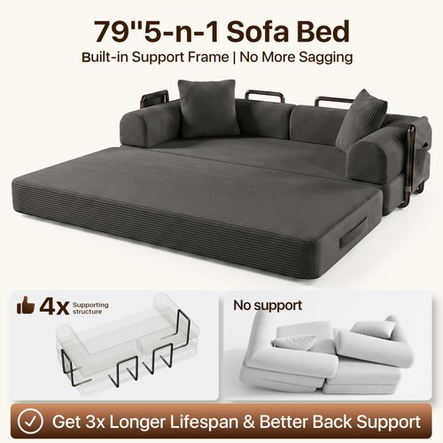 Seater sleeper sofa bed - seater,